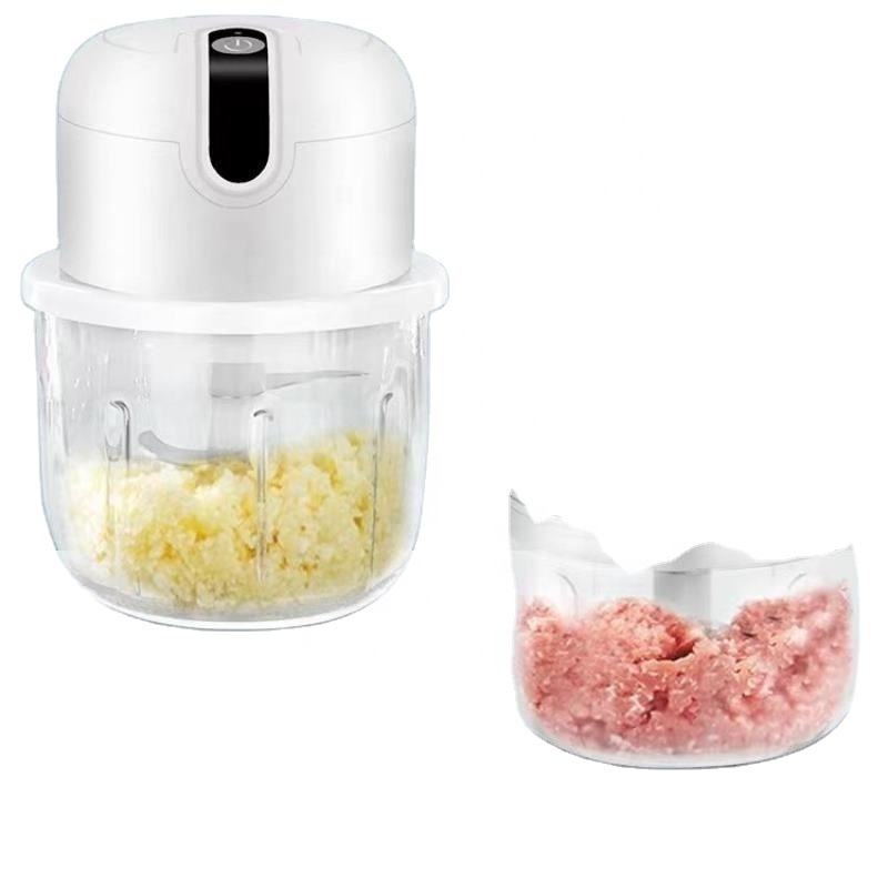 300ml household electric meat grinder, garlic blender, garlic grinder, garlic mincing and crushing device