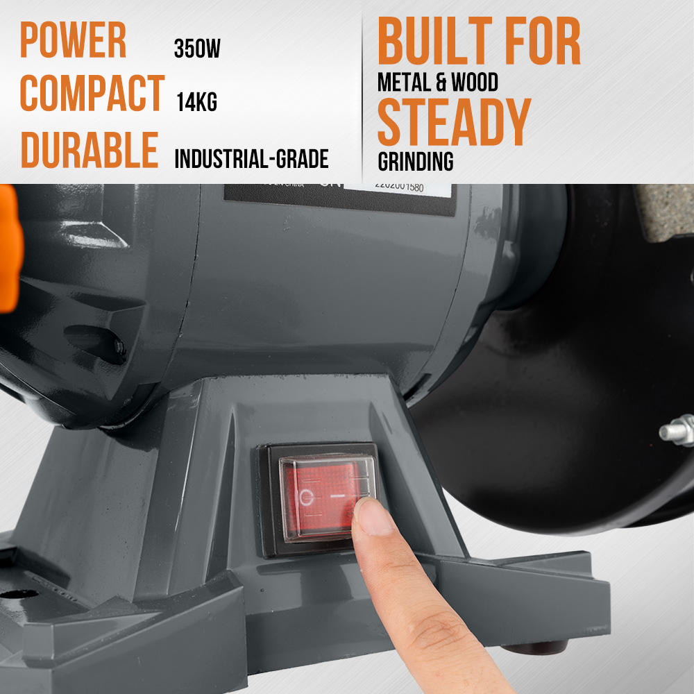 Industrial-grade bench-type grinding wheel machine, knife grinding machine, drill bit grinding machine, deburring and polishing machine, electric grinding stone machine