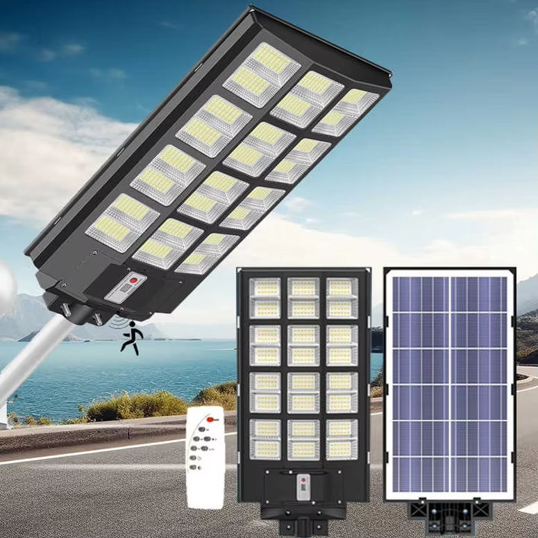 Solar integrated telescopic pole street light super bright household waterproof solar lighting outdoor garden light