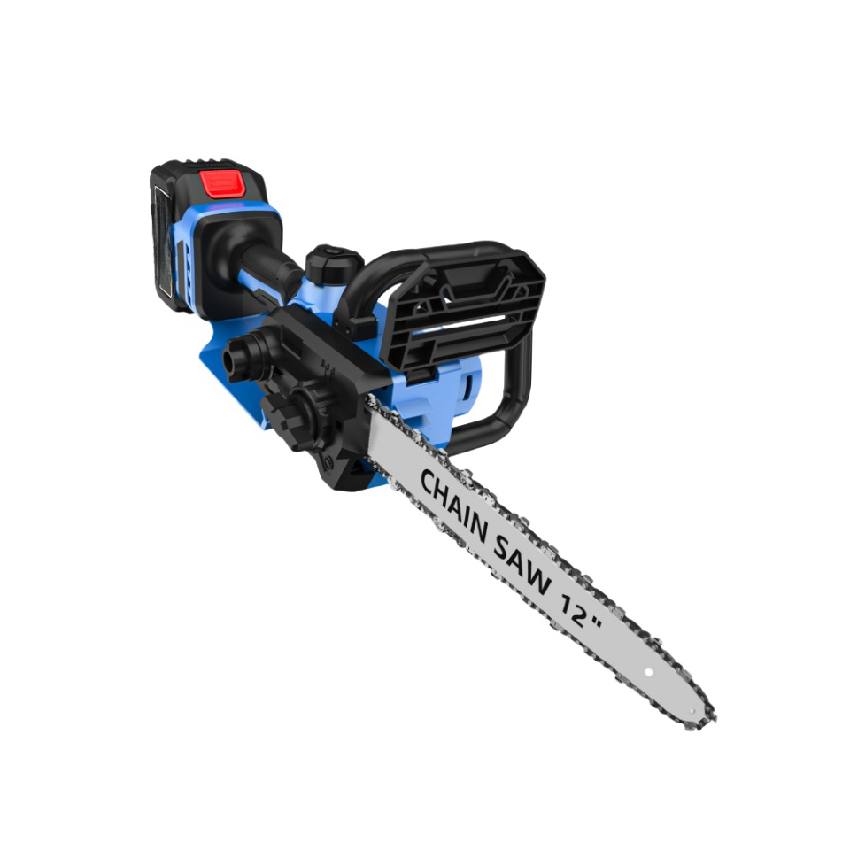 12 inch brushless electric saw high speed saw household small handheld saw firewood rechargeable lithium battery felling saw electric chain saw