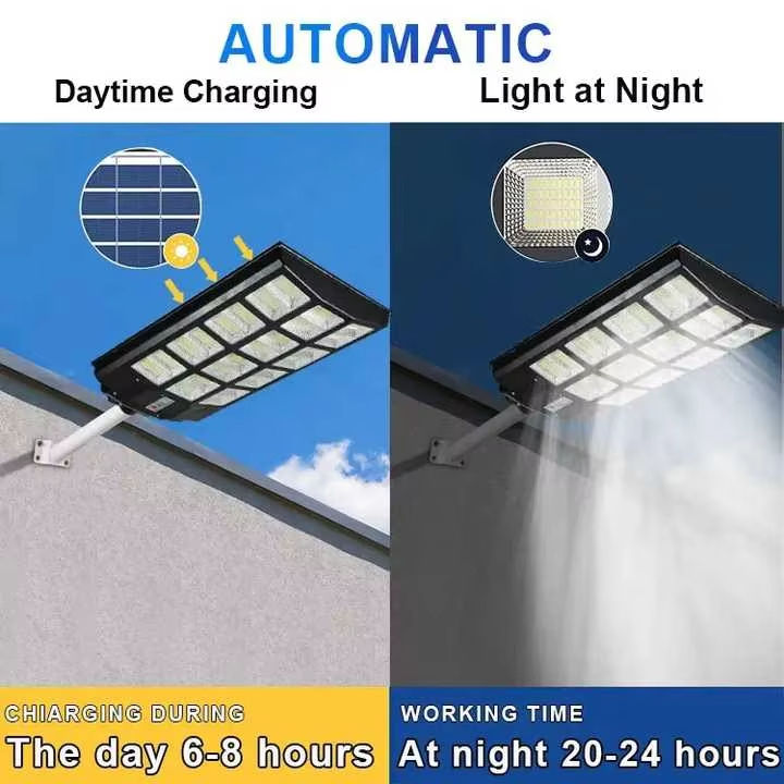 Solar integrated telescopic pole street light super bright household waterproof solar lighting outdoor garden light