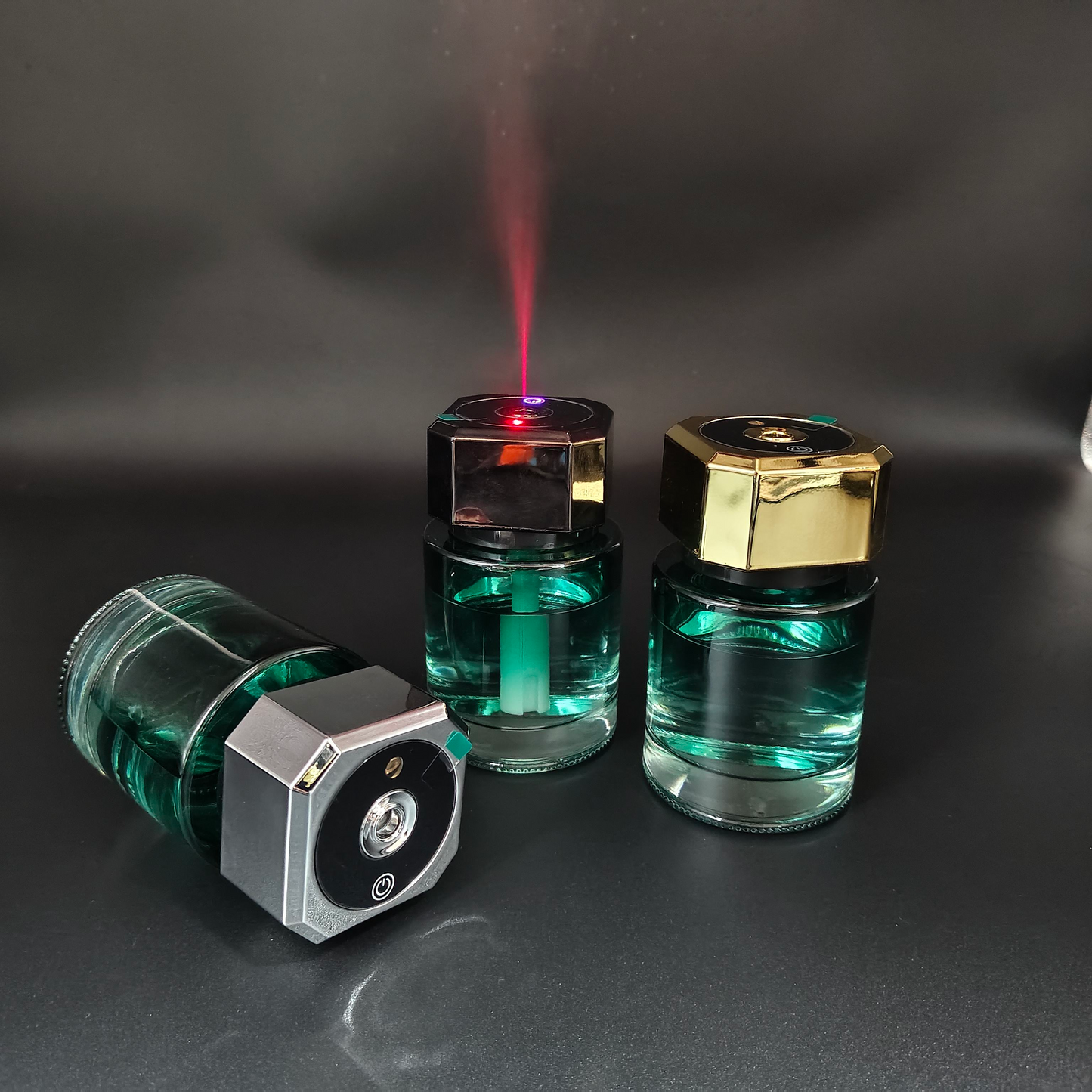 Butterfly starry sky top car aromatherapy automatic spray car aromatherapy aluminum alloy metal long-lasting light fragrance car perfume