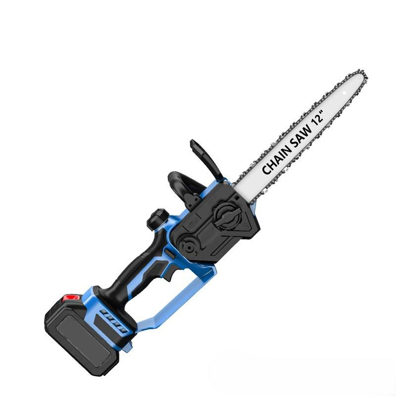 12 inch brushless electric saw high speed saw household small handheld saw firewood rechargeable lithium battery felling saw electric chain saw