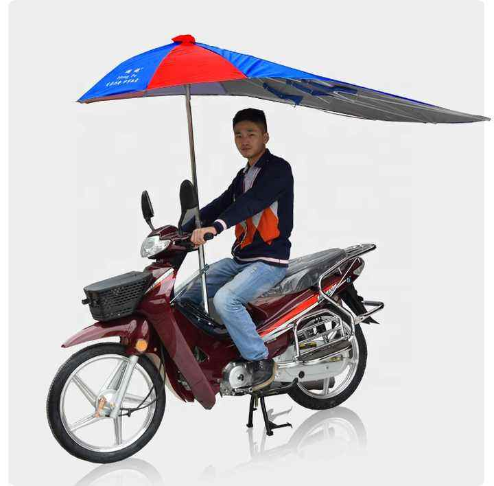 Motorcycle umbrella electric car parasol super large thick rainproof men's car tricycle canopy sun umbrella