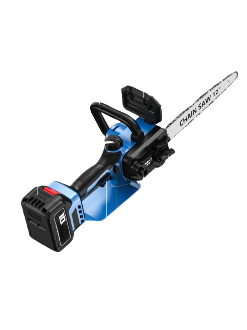 12 inch brushless electric saw high speed saw household small handheld saw firewood rechargeable lithium battery felling saw electric chain saw