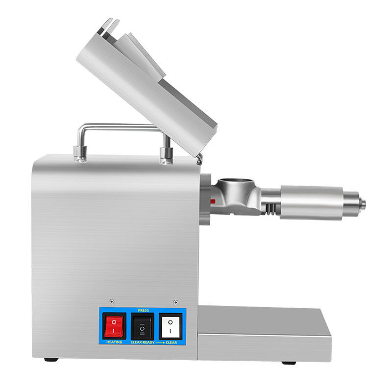 Household oil press small stainless steel machine cold and hot pressing sesame peanut soybean rapeseed fully automatic processing oil press