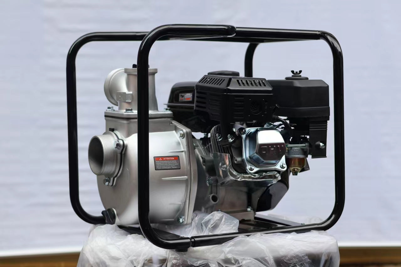 3-inch gasoline water pump, self-priming clean water pump, emergency rescue, flood drainage and irrigation, high-flow water pumping