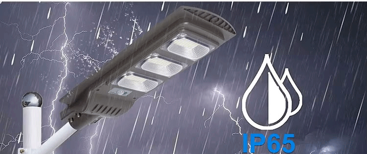 Solar integrated street light human body sensing outdoor light control road LED solar light