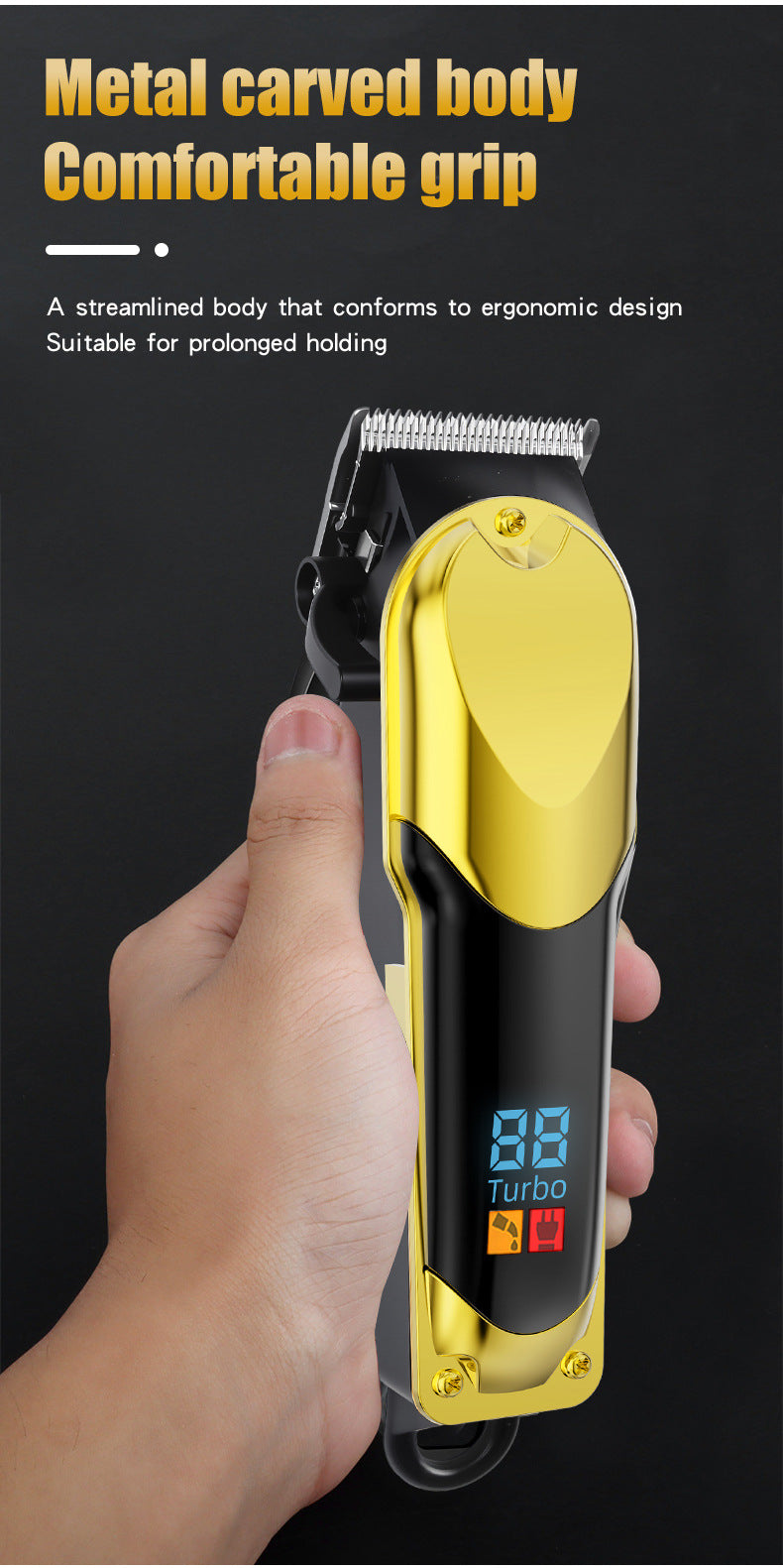 3 sets of male and female electric clippers, household hair cutting machine for men, high-power hair clippers for hair salons