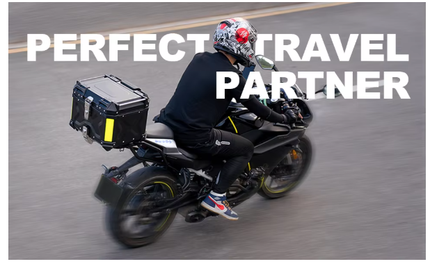 New Design Large Size Waterproof Motorcycle PP Rear Boxes