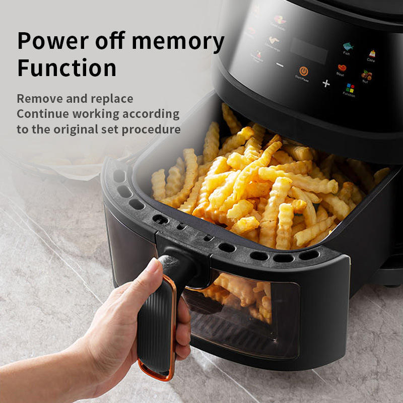 8L Multifunctional Air Fryer Household New Large Capacity Air Fryer