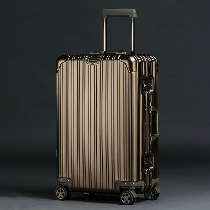 20-inch all-aluminum magnesium alloy suitcase for business use with universal wheels