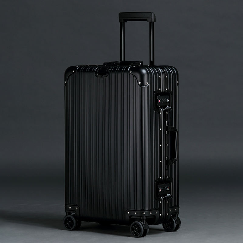 20-inch all-aluminum magnesium alloy suitcase for business use with universal wheels