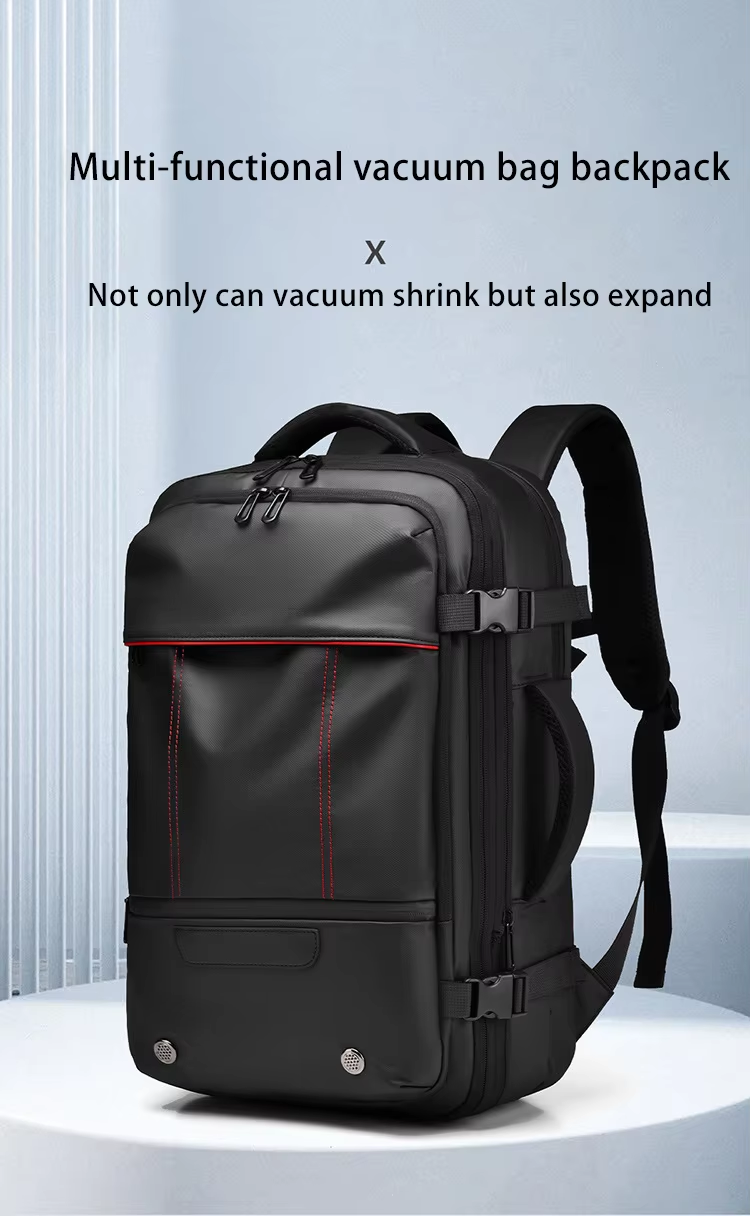 Business backpack, waterproof travel backpack, large-capacity laptop backpack with USB charging