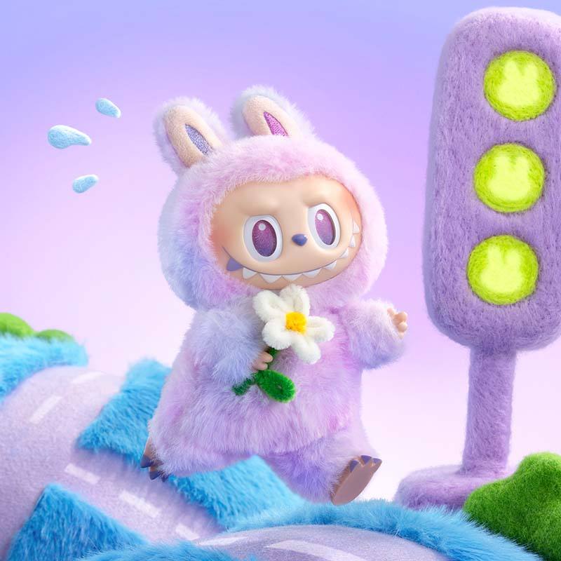 Trendy Mystery V3 Big Into Energy Labubu Stuffed Plush Doll Vinyl Face Toy The Monster Bag Pendant Ornament Blind Box