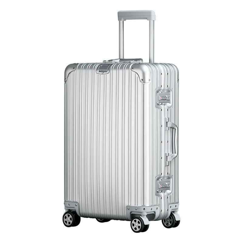 20-inch all-aluminum magnesium alloy suitcase for business use with universal wheels
