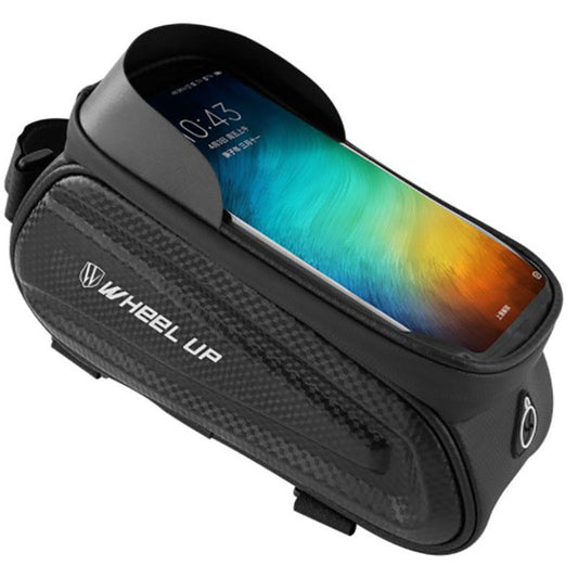 TPU hard-shell bicycle bag, front beam, mountain bike bag, mobile phone top tube bag, cycling bag, bicycle hard-shell bag
