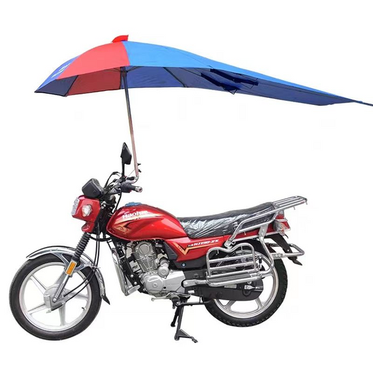 Motorcycle umbrella electric car parasol super large thick rainproof men's car tricycle canopy sun umbrella