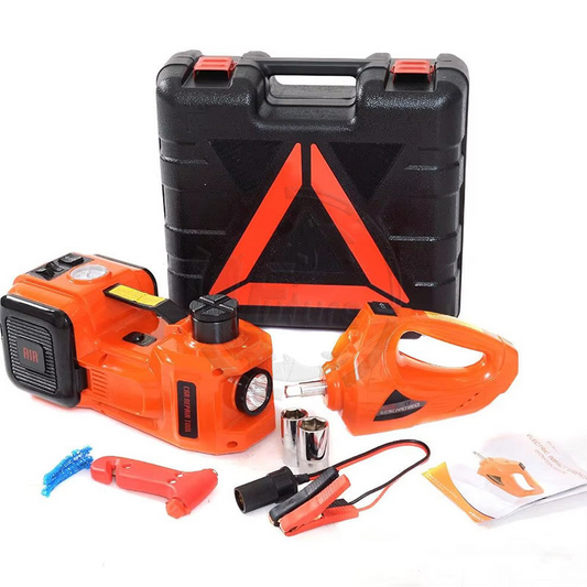 12V Multi-function Electric Hydraulic Jack Car Repair Tool Horizontal Air Pump Electric Wrench