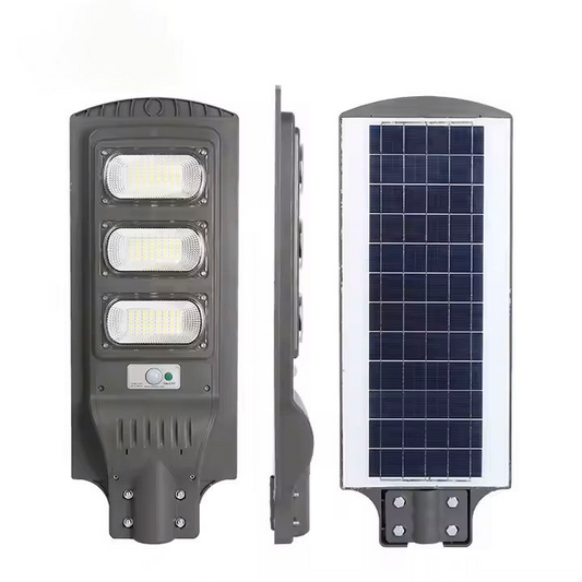 Solar integrated street light human body sensing outdoor light control road LED solar light