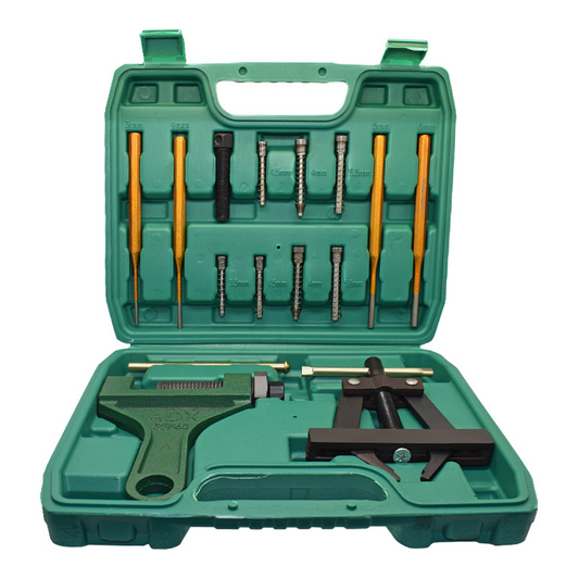 Chain remover, chain tightener, chain cutter set, harvester chain, motorcycle, mountain road vehicle special disassembly tool