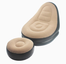 Inflatable sofa lazy flocking inflatable sofa set leisure sofa fashion lazy outdoor inflatable stool