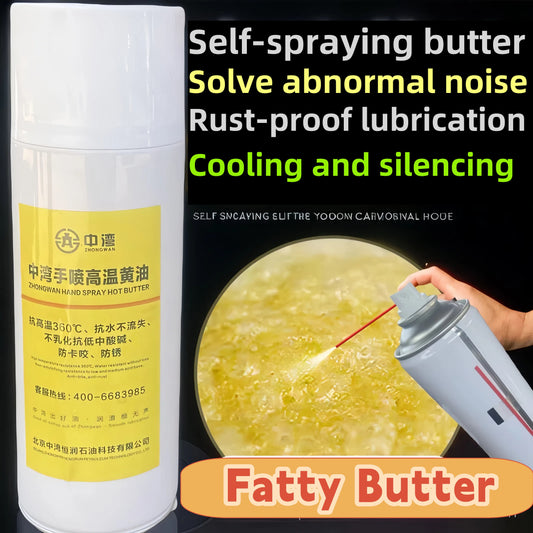 High-quality butter spray multi-purpose lubricant and rust inhibitor providing multi-functional protection