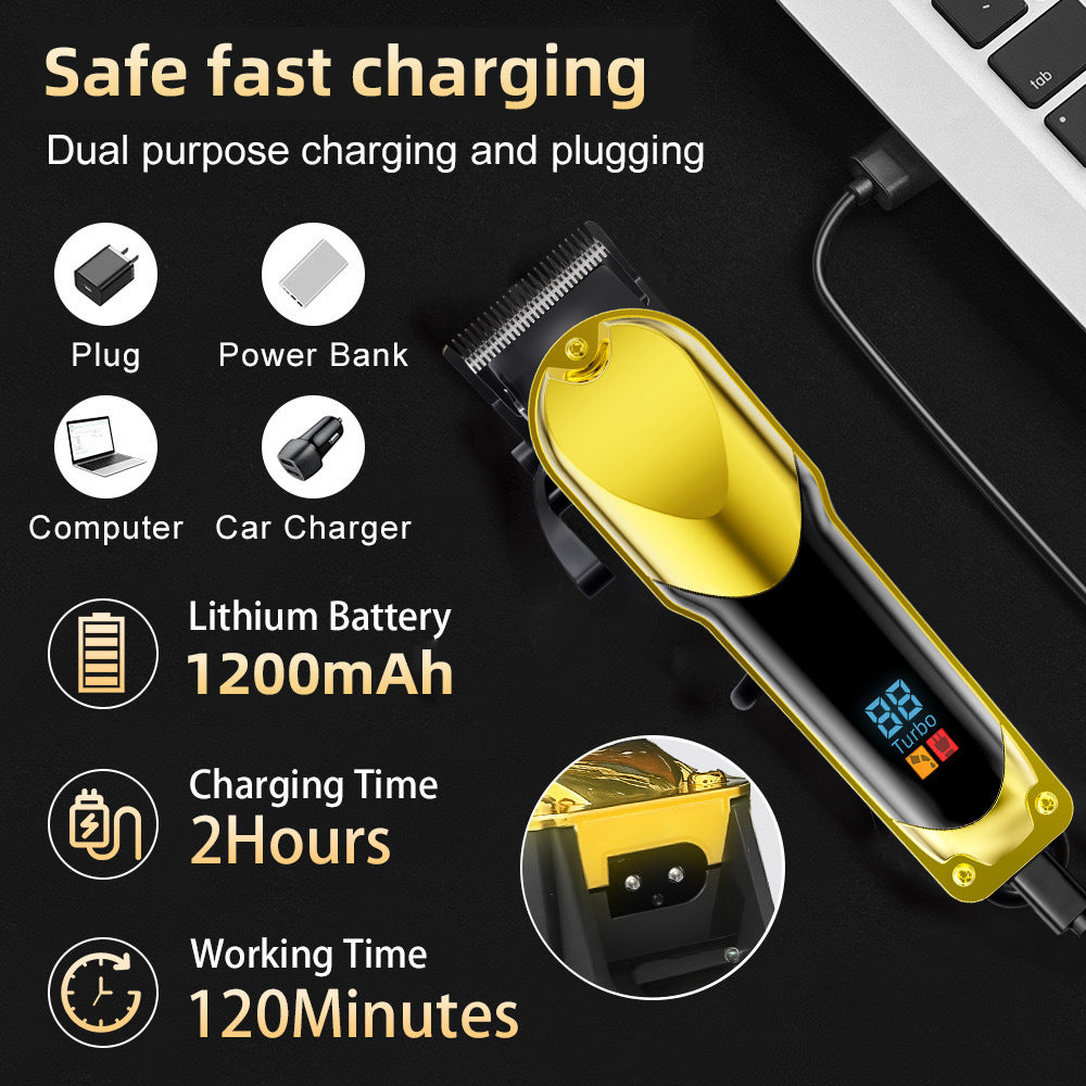 3 sets of male and female electric clippers, household hair cutting machine for men, high-power hair clippers for hair salons