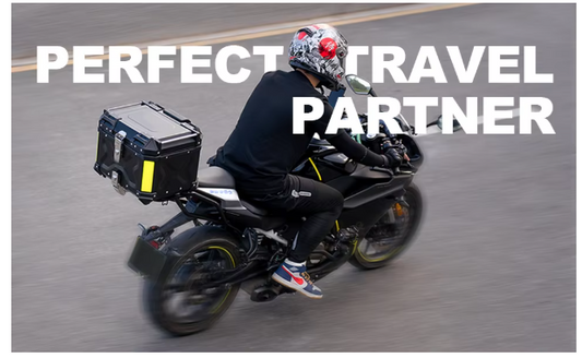 New Design Large Size Waterproof Motorcycle PP Rear Boxes