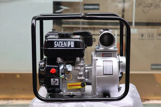 3-inch gasoline water pump, self-priming clean water pump, emergency rescue, flood drainage and irrigation, high-flow water pumping