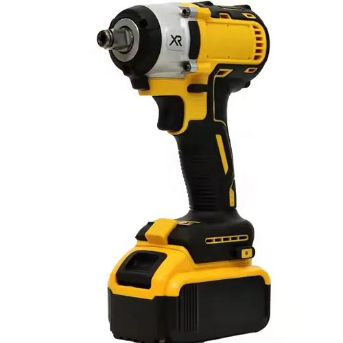 Portable lithium battery impact wrench high torque electric wrench automobile carpentry wrench scaffolding