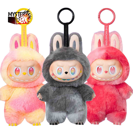 Trendy Mystery V3 Big Into Energy Labubu Stuffed Plush Doll Vinyl Face Toy The Monster Bag Pendant Ornament Blind Box